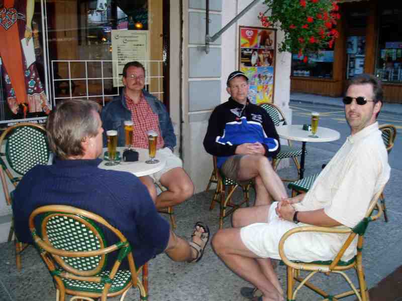 Toeristenterras
Een namiddagje kuieren in Bourg d'Oisans eindigt uiteraard op een terrasje
