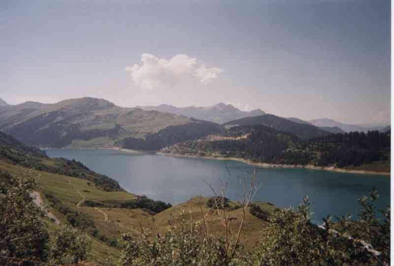 Lac du Roselend
Met op de voorgrond de Barrage.
