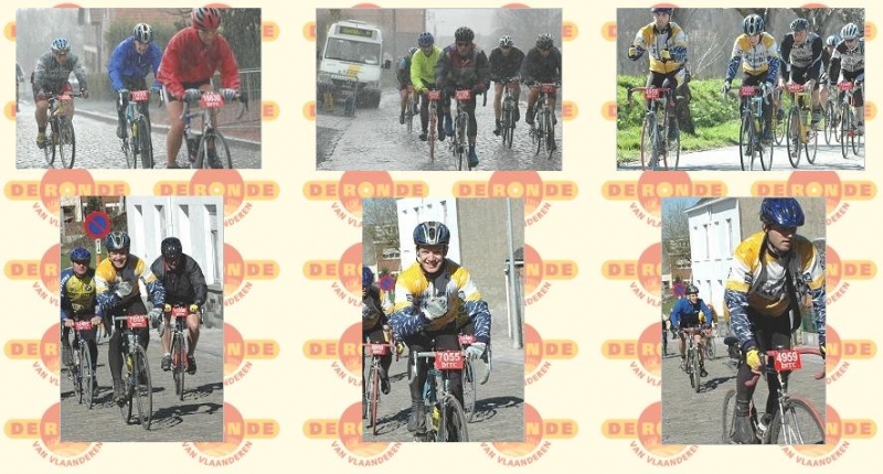 Ronde van Vlaanderen
De ronde van Vlaanderen met zijn hellingen, zijn weer en wind en zijn charme. Toch voor Raf en Pit die hem weer glansrijk uitreden. 
