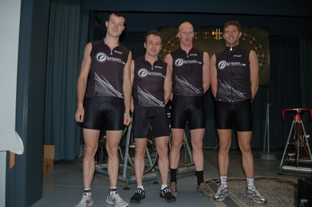 De winnaars van Team Olympia