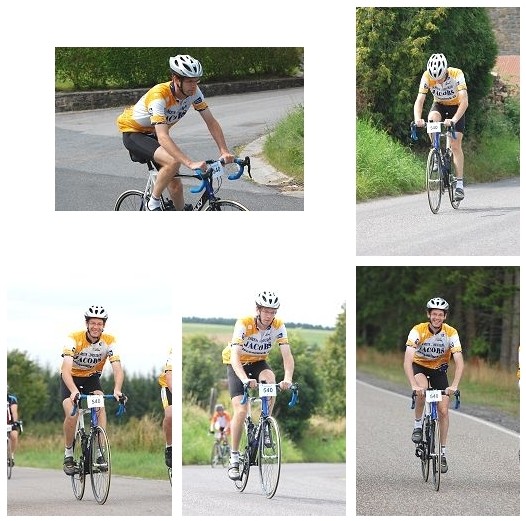 Rafke op zijn gemakske
Sinds Rafke resoluut gekozen heeft voor het B-statuut, rijdt hij blijkbaar terug veel liever met de fiets!
