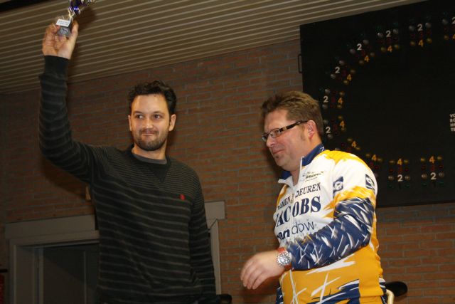 11e plaats Brakepoint
Filip Van Egdom (ondertussen lid van Nissorap) pronkt met zijn trofee.
