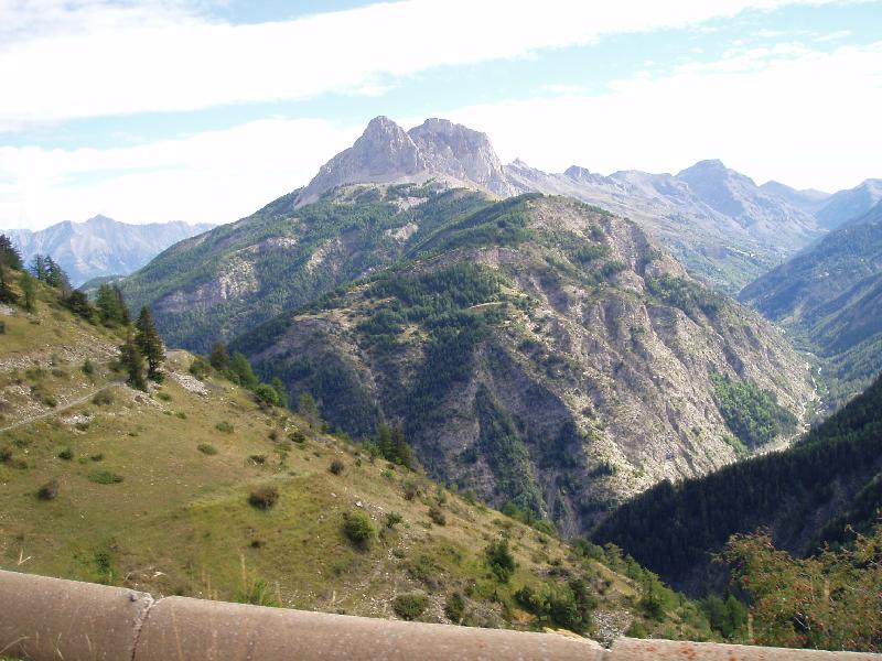 Beklimming van de Col d'Allos 3
Het landschap onderweg is prachtig.
