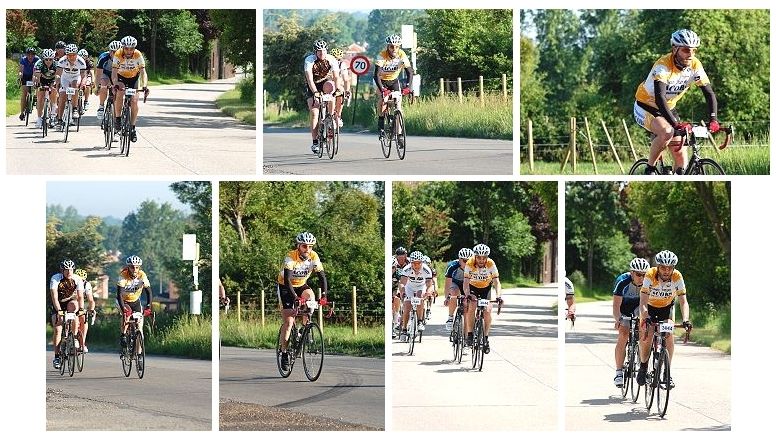 Raf in de picture
Slechts 1 Nissorapper kon zich vrijmaken om de Bilzen Classic te gaan meefietsen. Hij reed er de langste afstand met de extra lus over de Muur van Hoei en hij zette onze club mooi in de picture.
