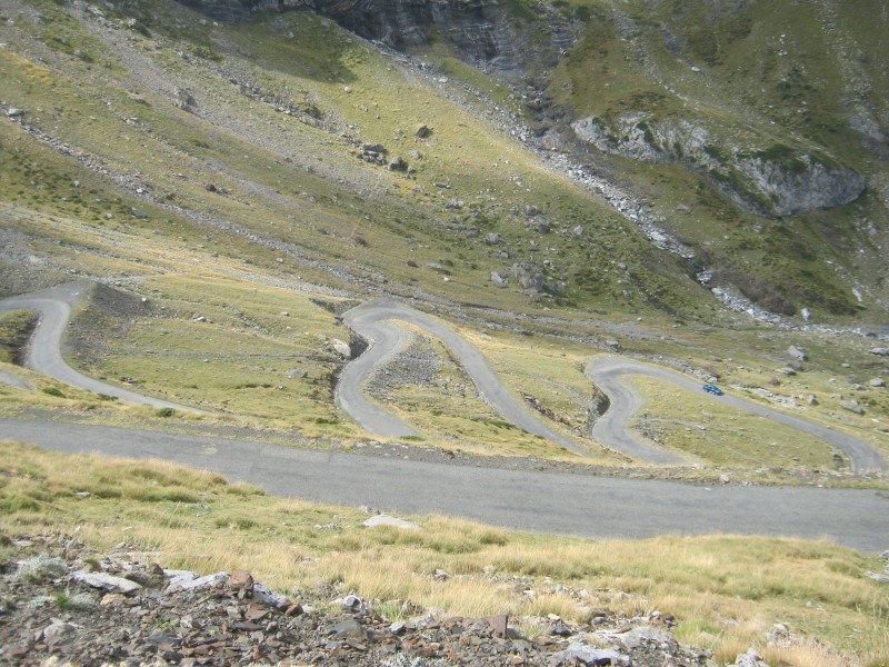 Haarspelden op weg naar de top
Het laatste stukje van de klim naar Cirque de Troumouse is best wel pittig.
