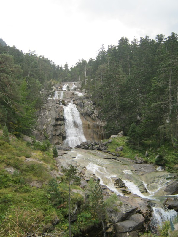 Watervallen aan Pont d'Espagne
