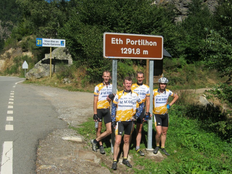 samen op de Col du Portillon