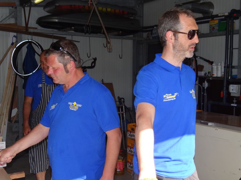 Kookteam 3
De "mise en place" gebeurde door Koen
