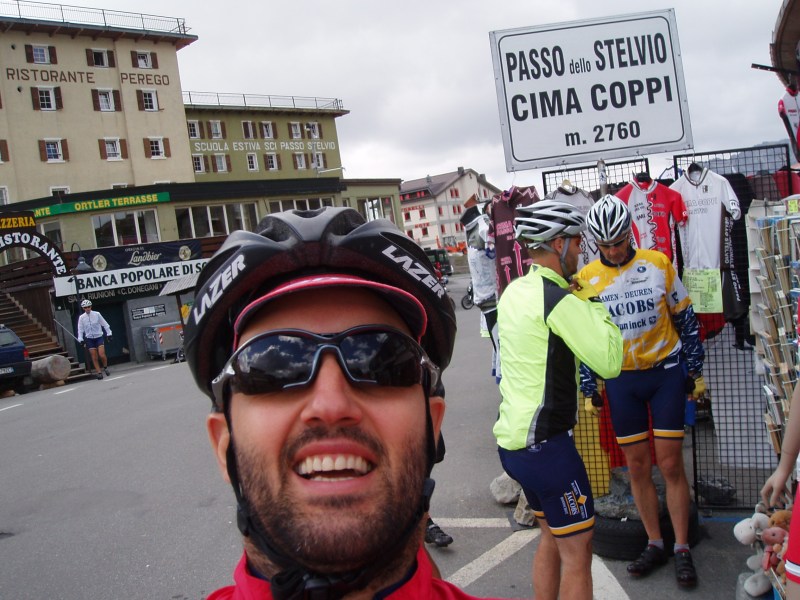 Stelfie op de Stelvio
Eggie vindt het begrip Stelfie uit
