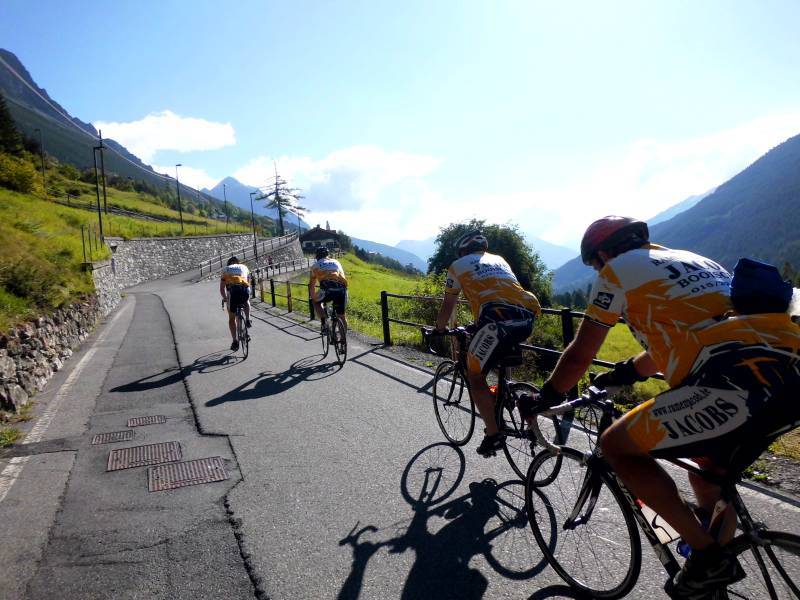 Torre di Fraele
Begin van een schoon fietstochtje 
