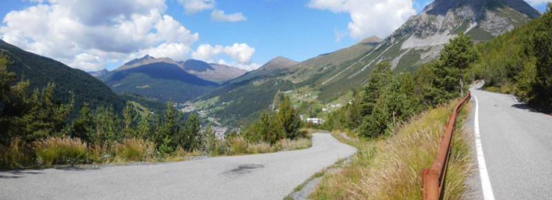 Torre di Fraele
Kiezen: den berg op ? Of den berg af?
