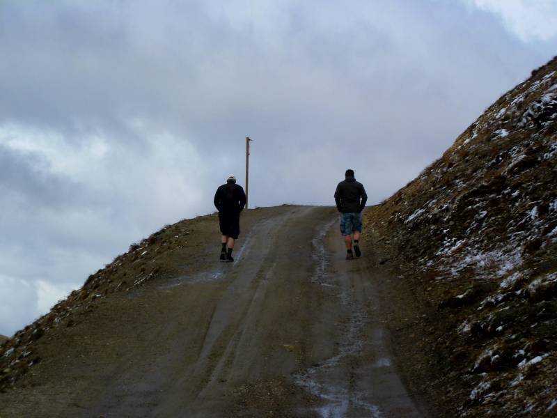 Livigno
Jhon en wim op wandel
