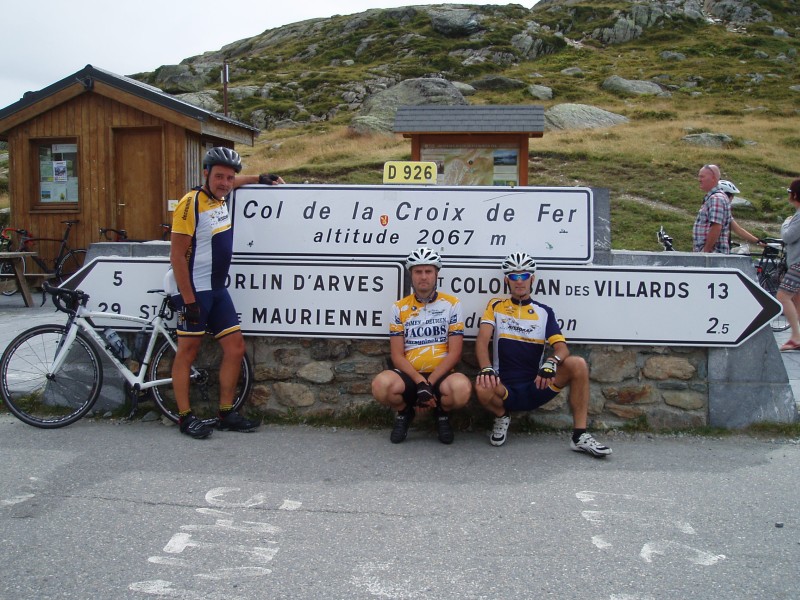 Colfoto Col de la Croix de Fer
OfficiÃ«le foto voor het colplaatjes-plakboek.
