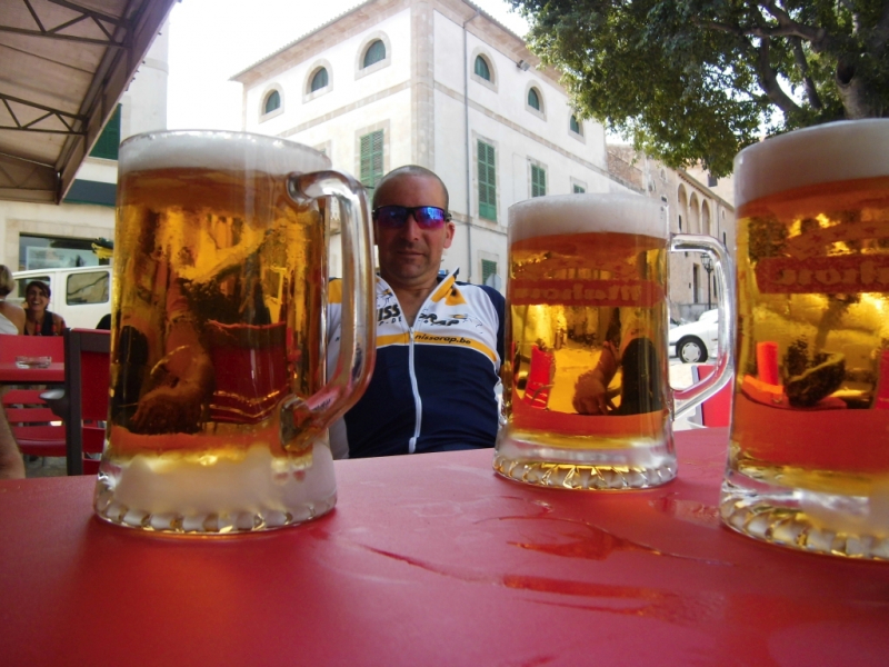 dorst tijdens fietsen
