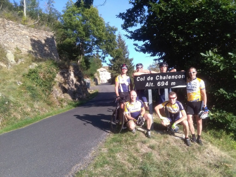 Groep Op Col De Chalencon (694m) 2
 
