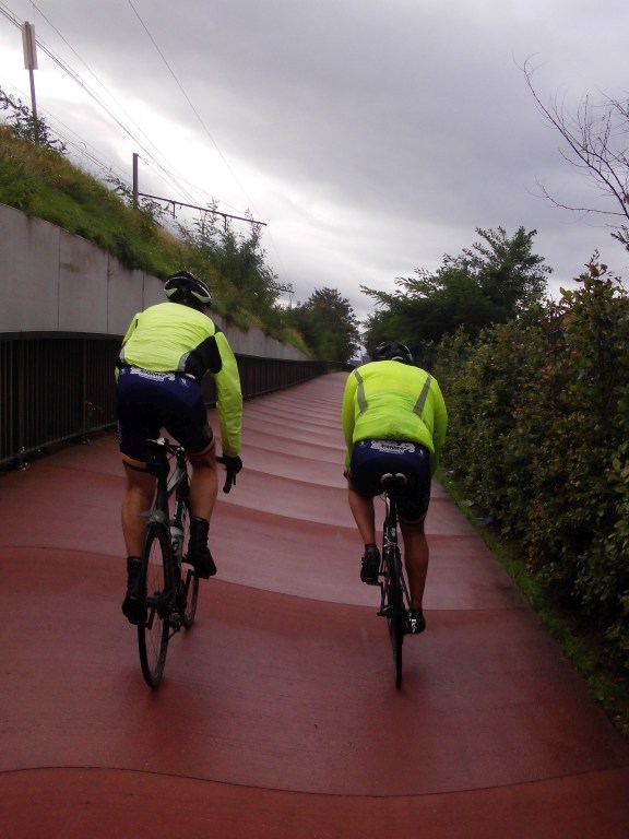 Fietsostrade Mechelen
Een kleine helling aan het station van Nekkerspoel
